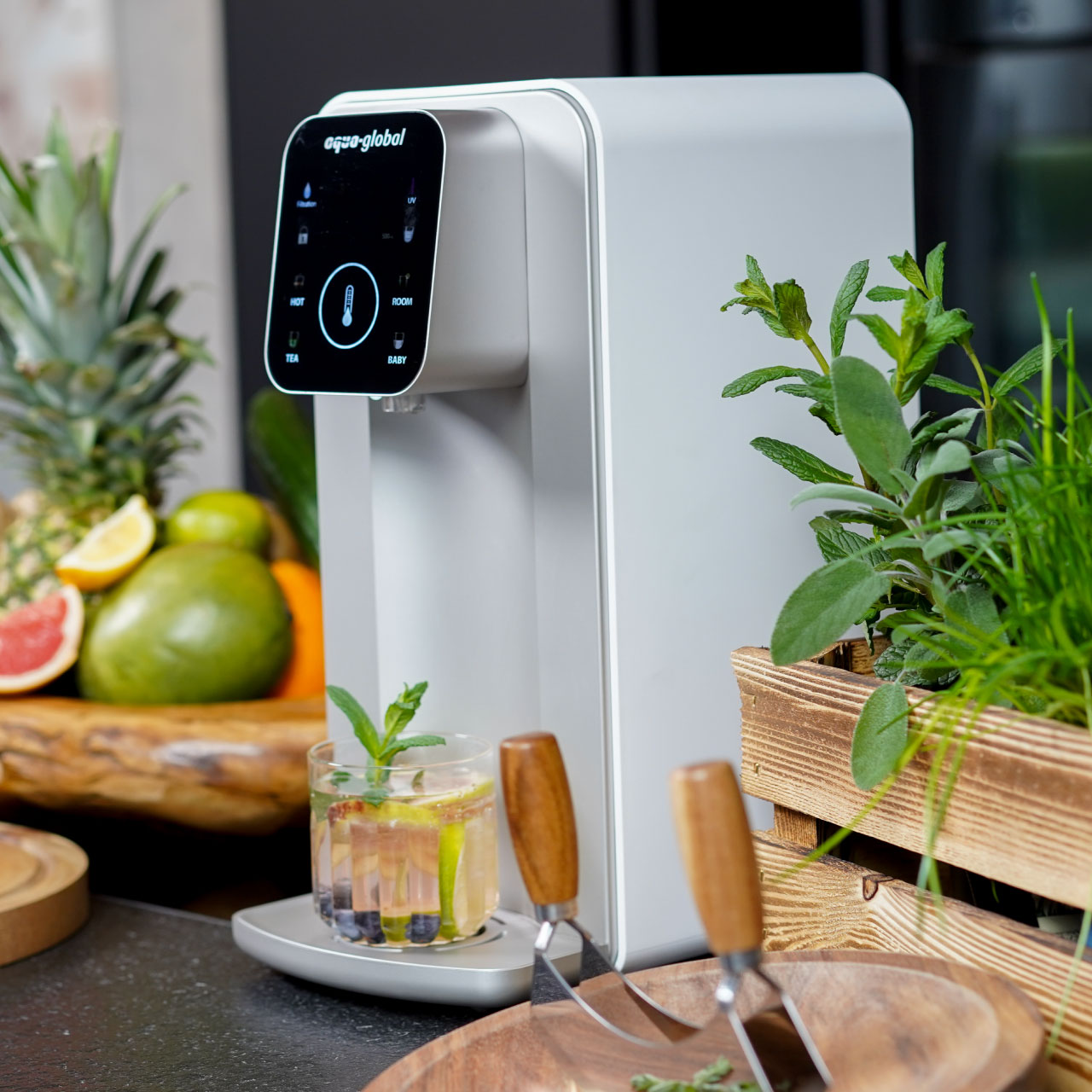 Mini Touch Wasserbar technische Daten Abmessungen