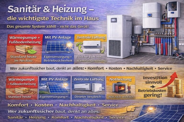 Ein umfassendes System für Sanitär- und Heizungslösungen. Innovative Technologien für ein effizientes Zuhause