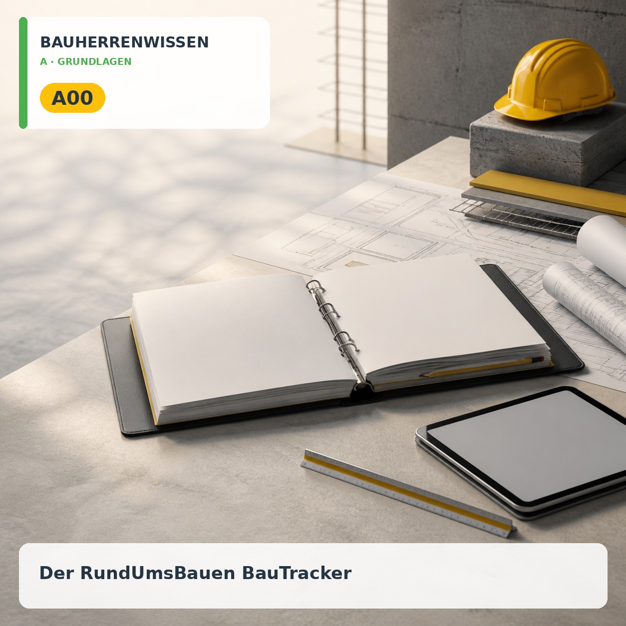 Bauherrenwissen: Der RundUmsBauen BauTracker
