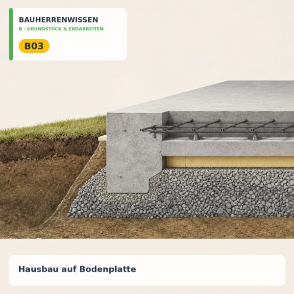 Bauherrenwissen Cover – B03 Bauherrenwissen: Hausbau auf Bodenplatte