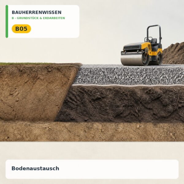 Bauherrenwissen: Bodenaustausch